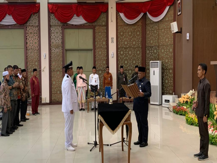 PELANTIKAN KEPALA DESA DESA BARU KEC.SIAK HULU KAB.KAMPAR MASA BAKTI 2022-2028