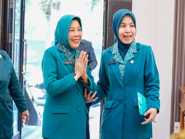 Usai Dilantik, T. TP PKK Kabupaten Kampar Akan Gesa Pelaksanaan 10 Program Pokok PKK