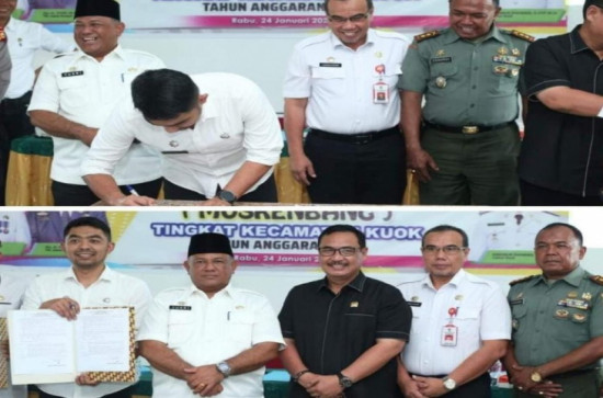 Kadis PMD Hadiri Musrenbang RKPD di Kecamatan Kuok yang dibuka Pj Sekda Kampar