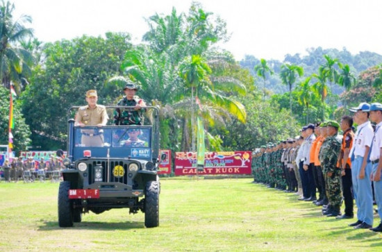 Korem 031/WB Turunkan Prajurit TNI Guna Membangun Desa