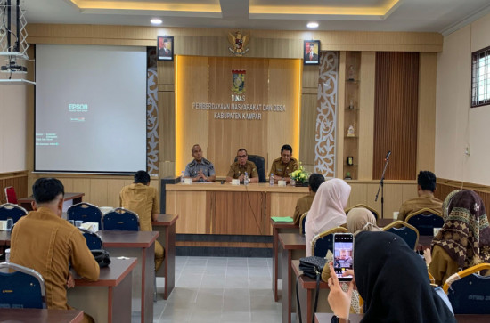 Rapat Pengumpulan Data Dukung Usulan Kalurahan/Kelurahan Sadar Hukum Tahun 2024.