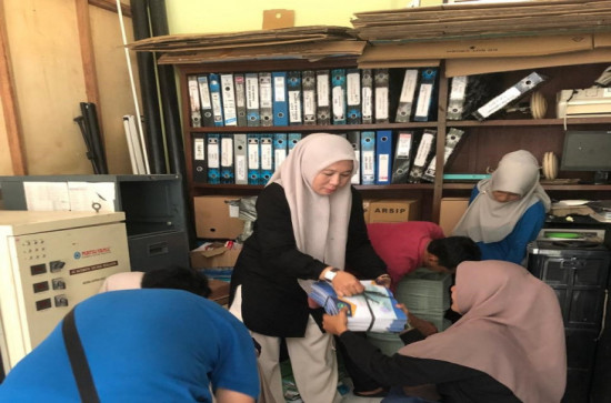 Gotong Royong Dinas PMD Kabupaten Kampar