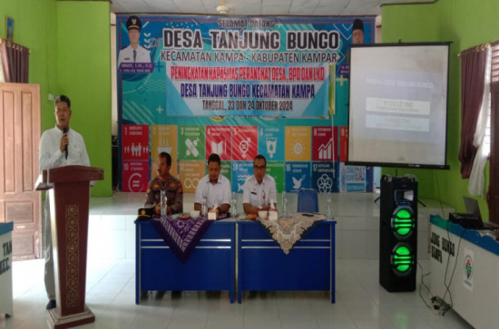 Peningkatan Kapasitas Perangkat Desa Serta Program Ketahanan Pangan Desa Tanjung Bungo