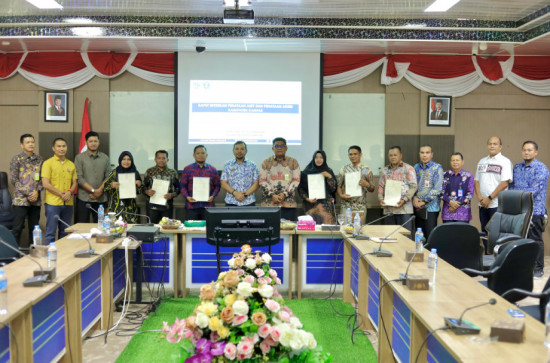 BPN Kampar Canangkan Desa Kuok Sebagai Kampung Reforma Agraria di Kabupaten Kampar.