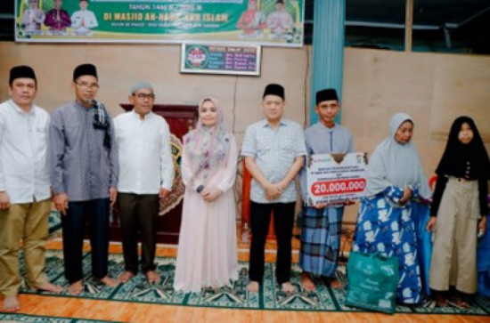 Safari Ramadhan di Dusun Pinaso Desa Siabu Kecamatan Salo.