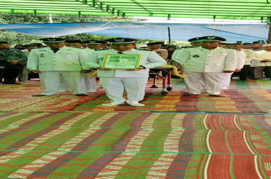 Pelepasan Jenazah Alm. Bapak Jon Kenedi Kepala Desa Sekijang Kecamatan Tapung Hilir