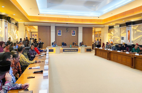 Rapat Koordinasi percepatan pembentukan koperasi yang digelar di Pekanbaru