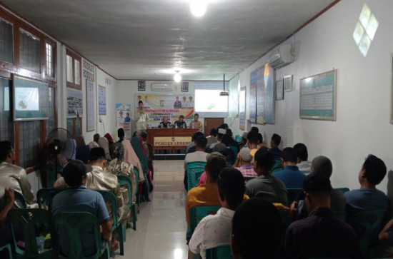 Pemerintah Desa Lereng Laksanakan Musdes Khusus Pembentukan Koperasi Merah Putih Desa Lereng.