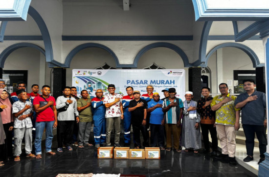 Pasar Murah Ramadhan di Desa Pantai Cermin Resmi Dibuka.