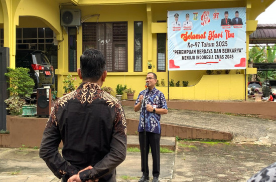 Pimpin Apel Kamis Pagi, Kadis PMD Kampar Tekankan Disiplin dan Tupoksi.