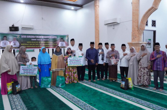 Bupati Kampar Ahmad Yuzar Resmi Lepas Tim Safari Ramadhan 1447 H.
