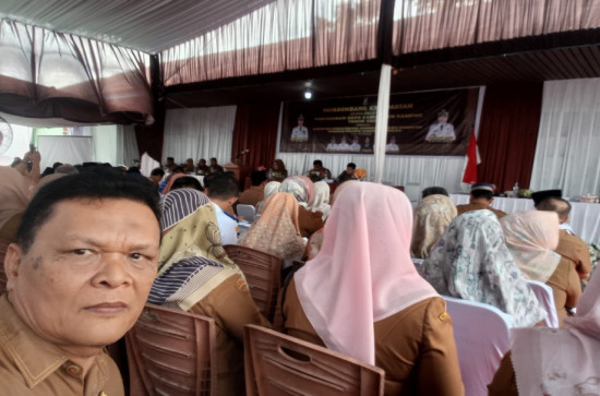 Bupati Kampar Buka Musrenbang Penyusunan RKPD Kabupaten Kampar Tahun 2027 di Kecamatan Kuok.
